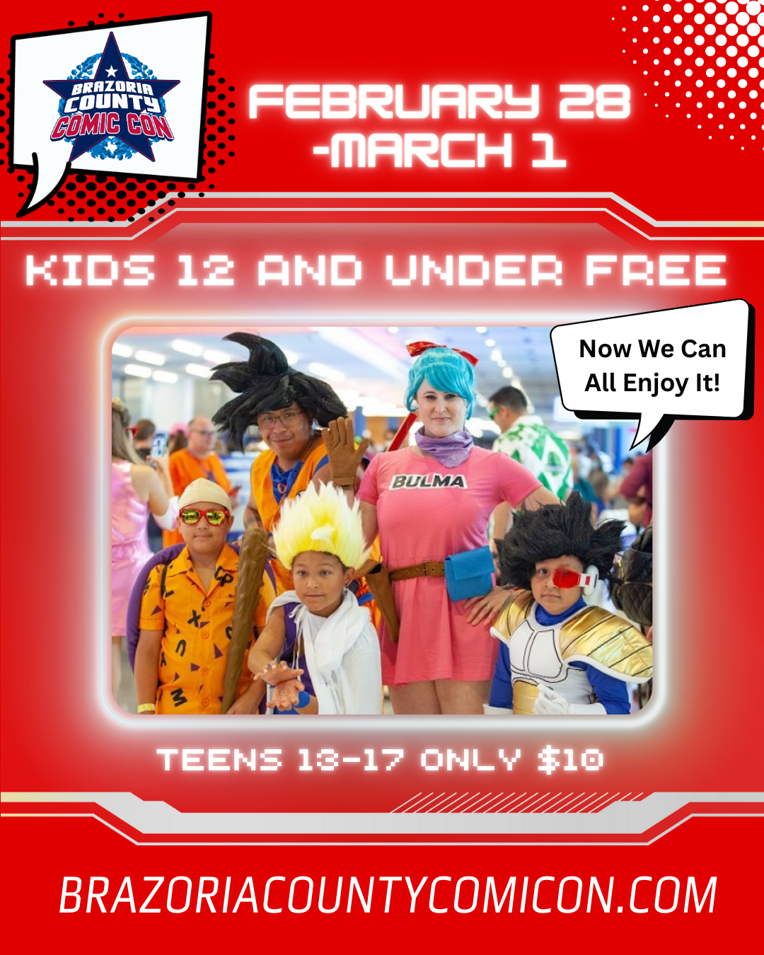 Kids 12 and Under Free